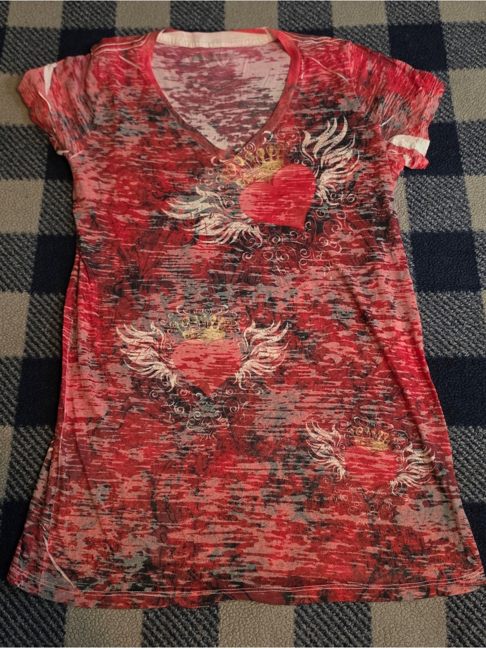 Y2k scene mcbling style shirt by witness